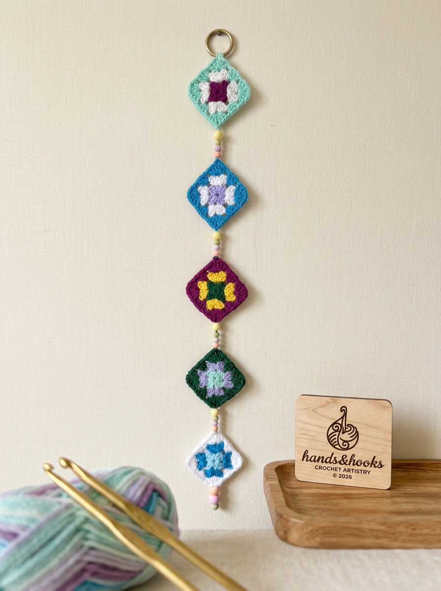 Granny Square Wall Hanging